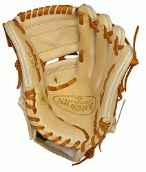 isville Slugger Pro Flare Cream 11.75 2-piece Web Baseball Glove (R